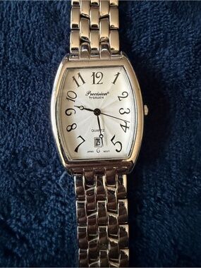 Precision by Gruen Women's Silver Stainless Steel Watch - Classic Bracelet